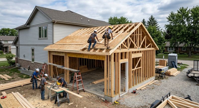 Detached Garage Construction in Charleston, SC