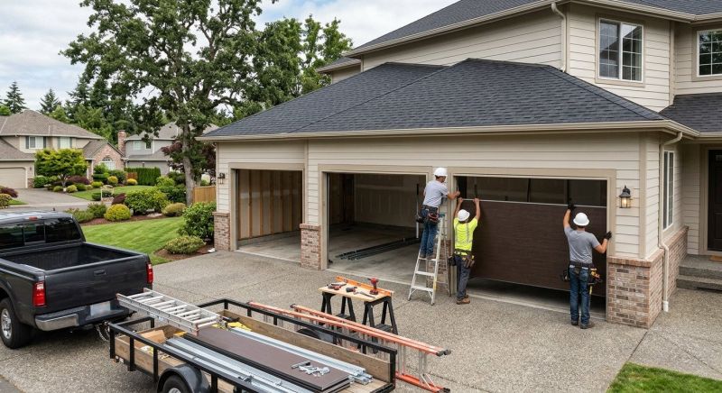 Four Car Garage Installation in Las Vegas, NV