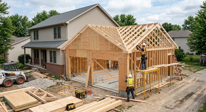 Garage Addition Installation in Pearland, TX