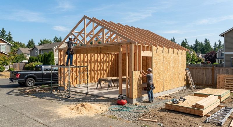 Garage Addition Installation in Houston, TX