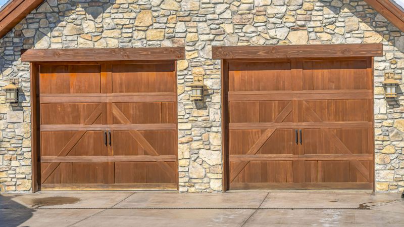 Traditional Wooden Garage Door
