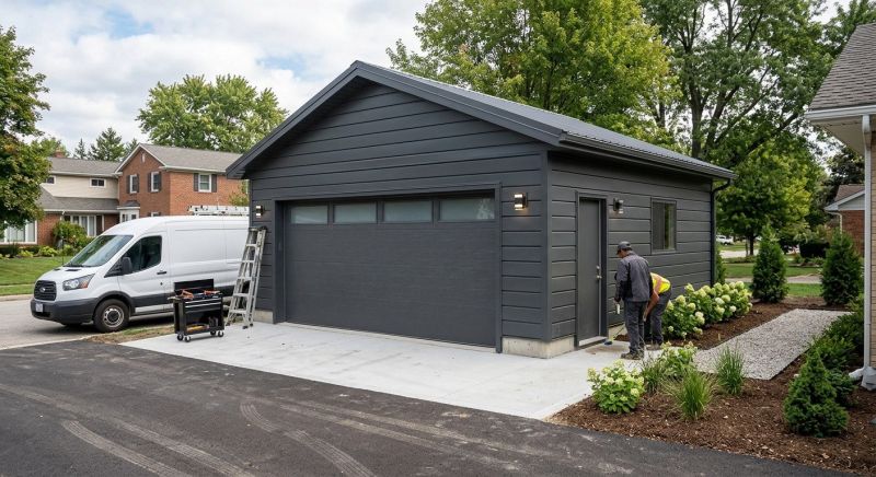 Wood Garage Installation in Cypress, TX