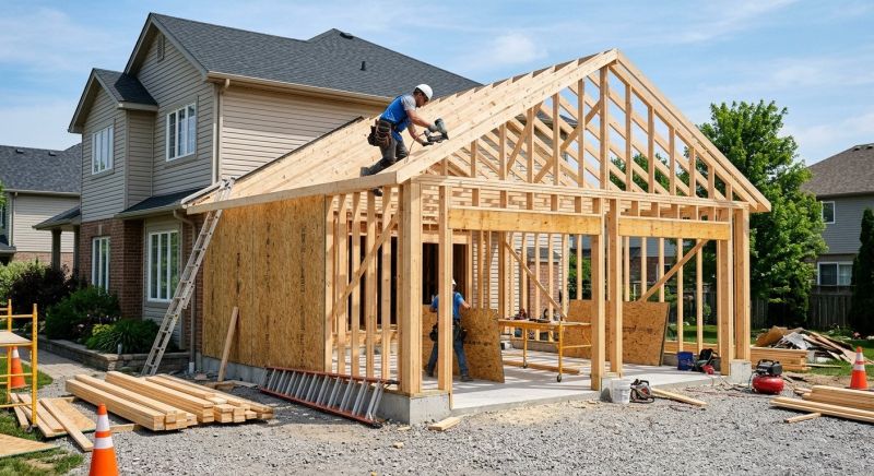Wood Garage Installation in Summerville, SC